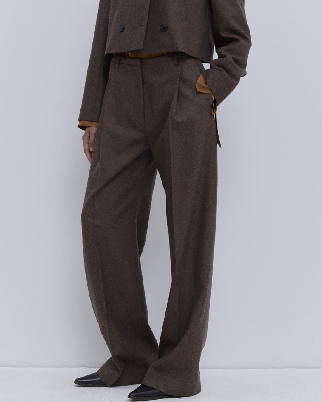 Christian Wijnants - Pantalon Pamira - Rust Tweed