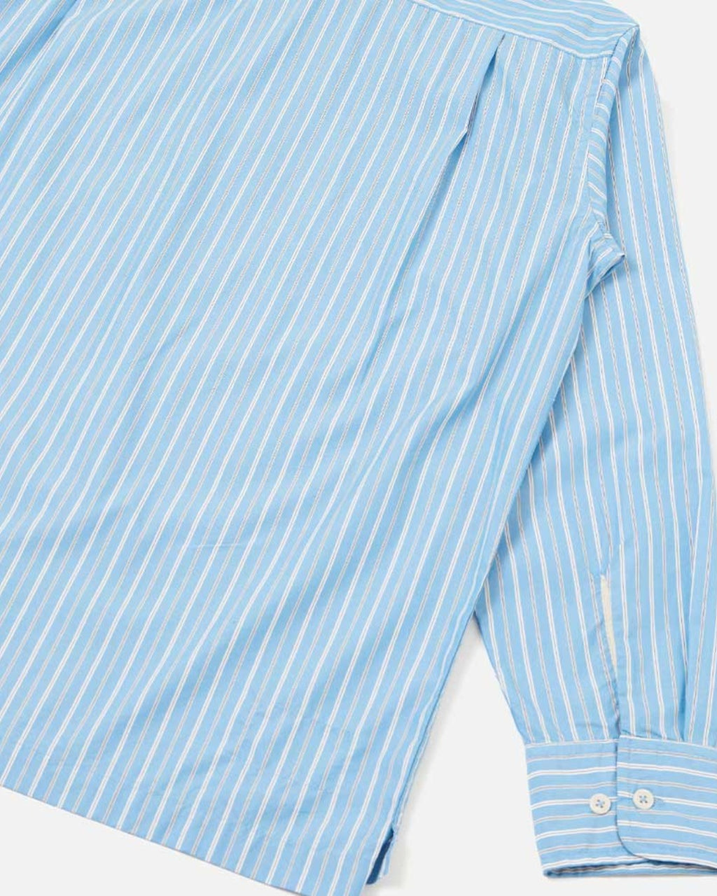 Universal Works - Chemise Lucky - Rayures Bleu