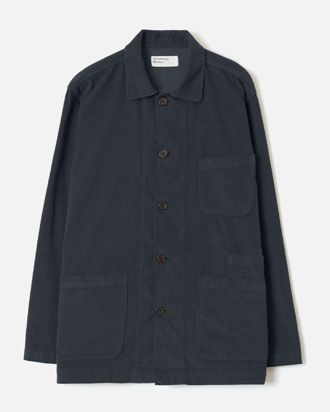 Universal Works - Bakers Overshirt - Black
