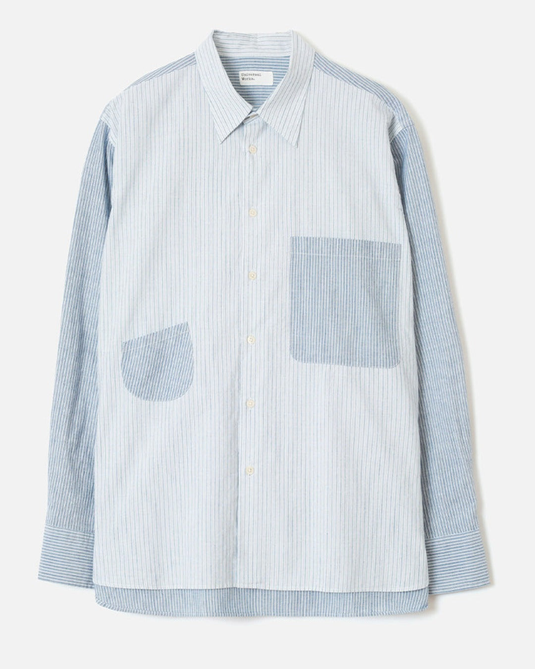 Universal Works - Station Shirt - Mix Stripes