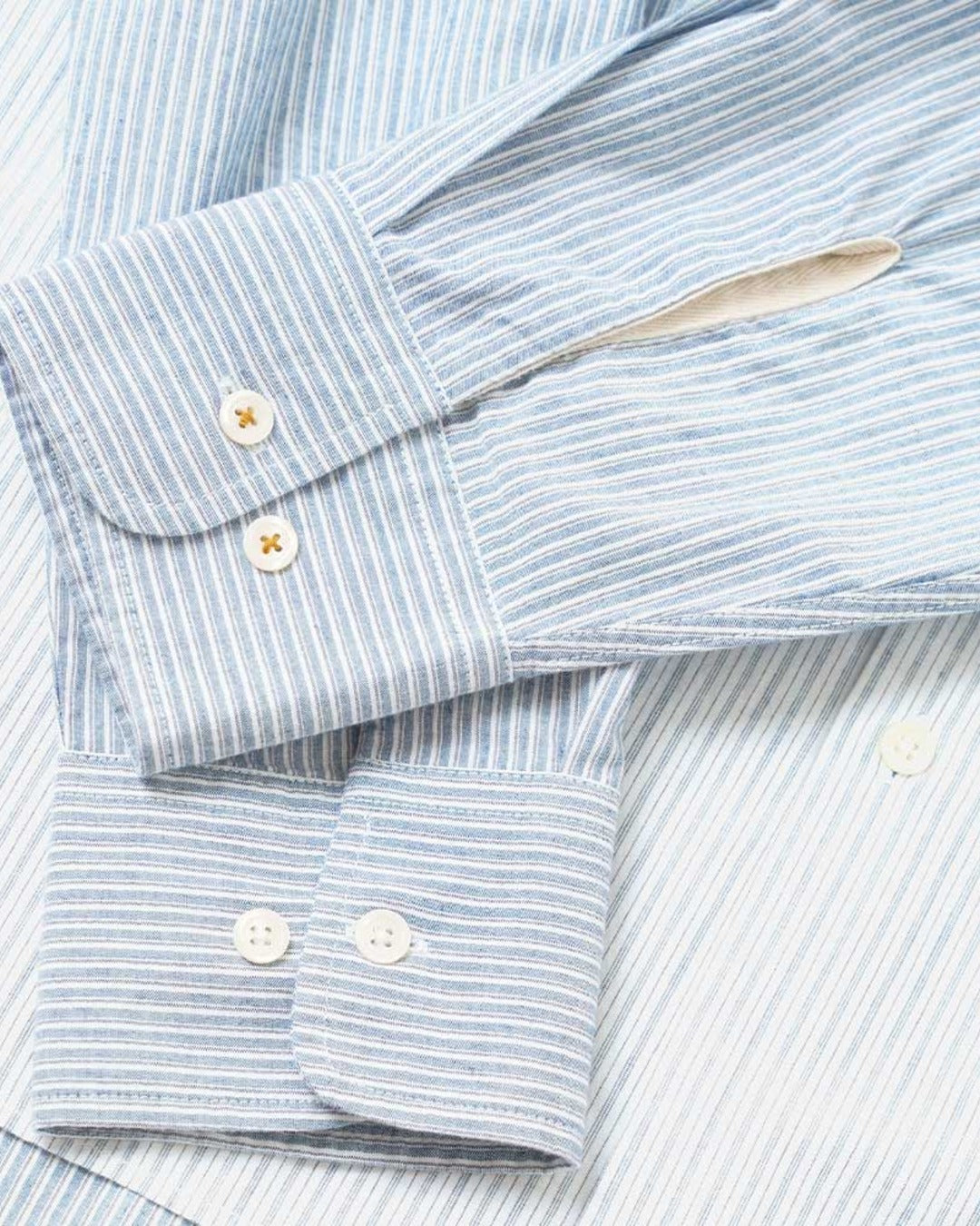 Universal Works - Station Shirt - Mix Stripes