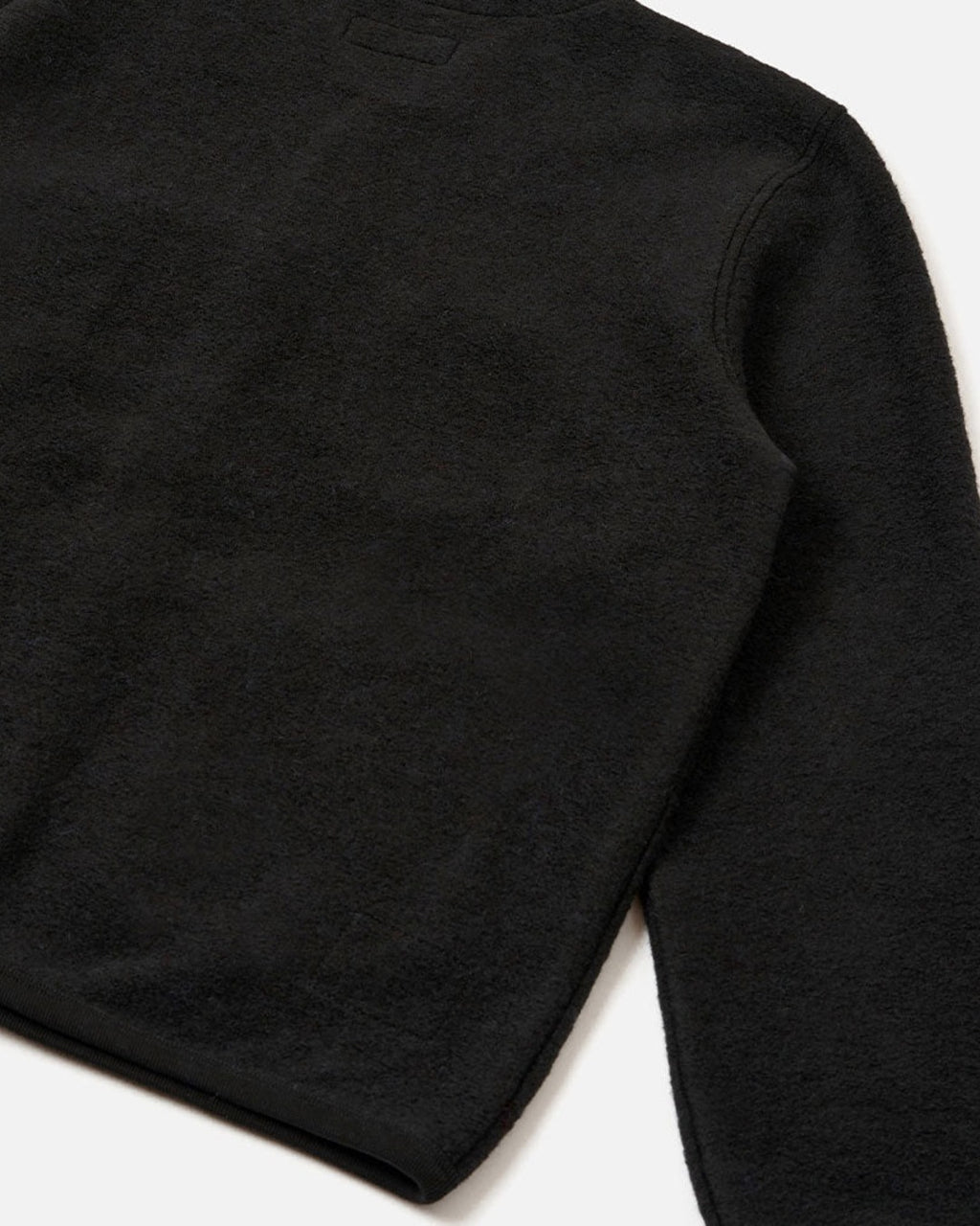 Universal Works - Cardigan Laine - Noir