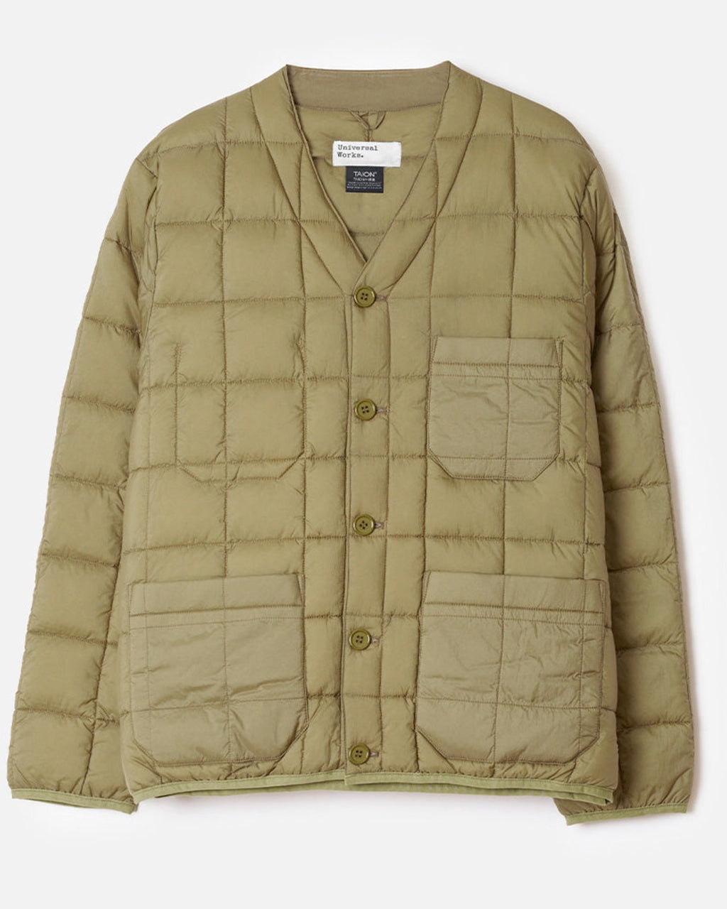 Universal Works - Down Quilted Jacket - Green