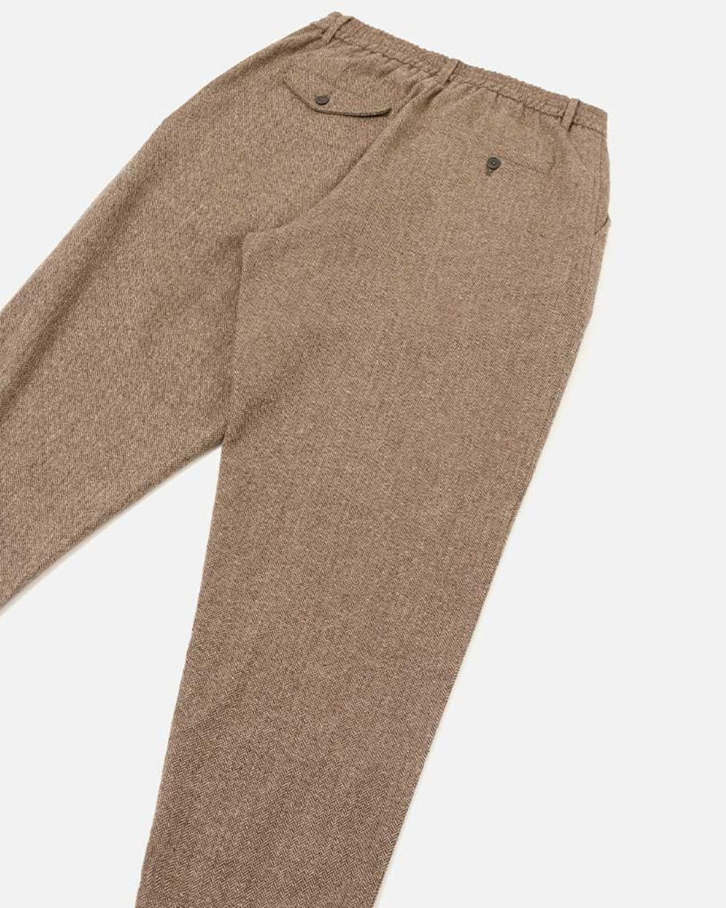 Universal Works - Pleated Track Pants - Brown