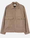 Universal Works - Veste À Chevrons - Marron