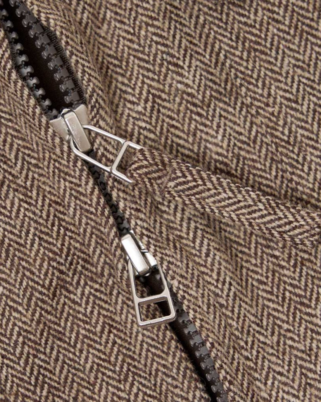 Universal Works - Veste À Chevrons - Marron