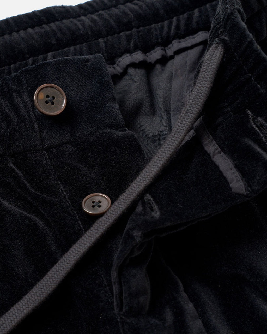 Universal Works - Velvet Oxford Trousers - Black