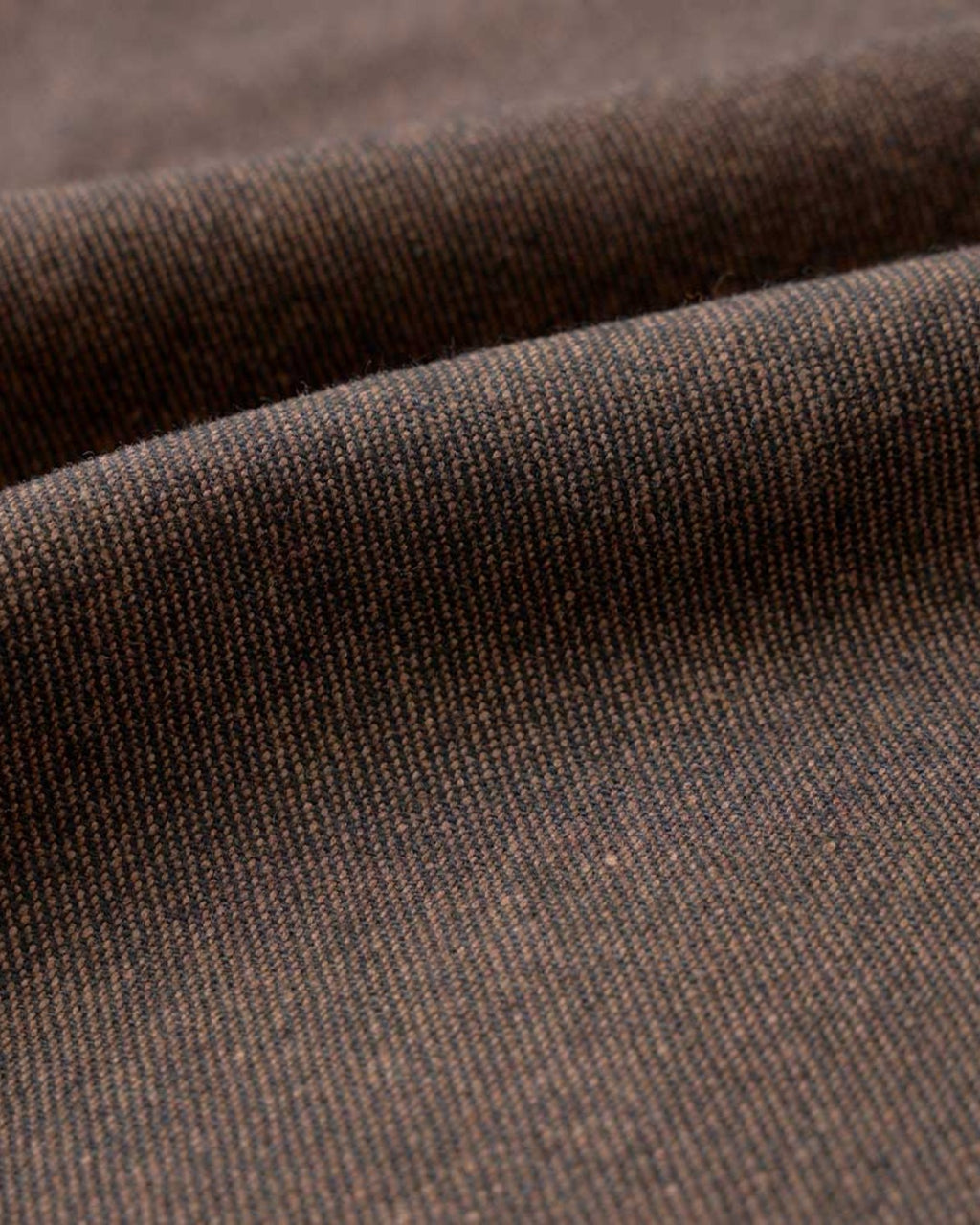 Universal Works - Pantalon Pleated Track Tweed - Marron