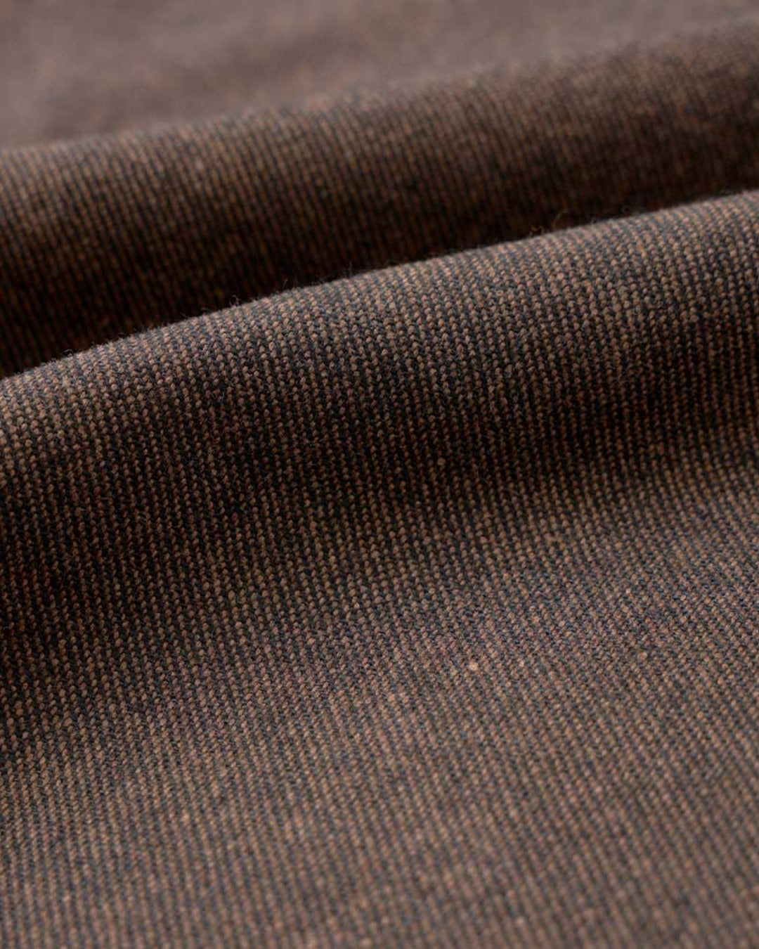 Universal Works - Pantalon Pleated Track Tweed - Marron