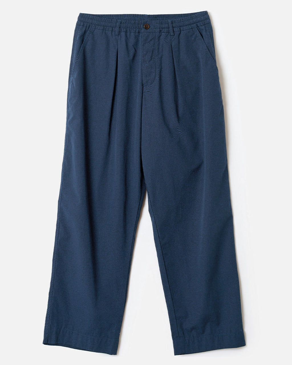 Universal Works - Pantalon Pleated Track Comfort - Marine