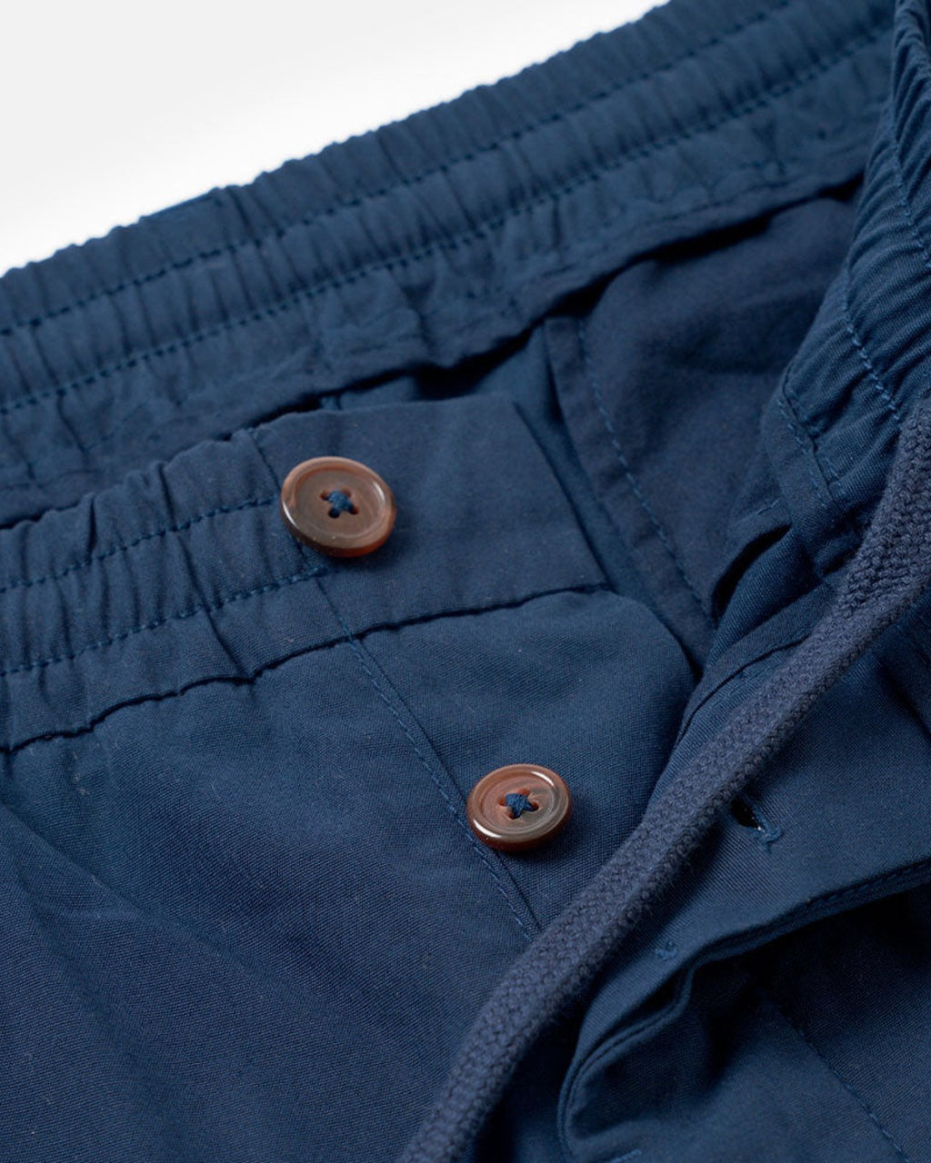 Universal Works - Pantalon Pleated Track Comfort - Marine