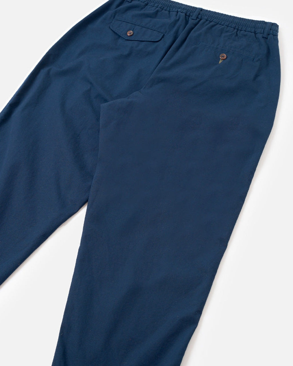 Universal Works - Pantalon Pleated Track Comfort - Marine