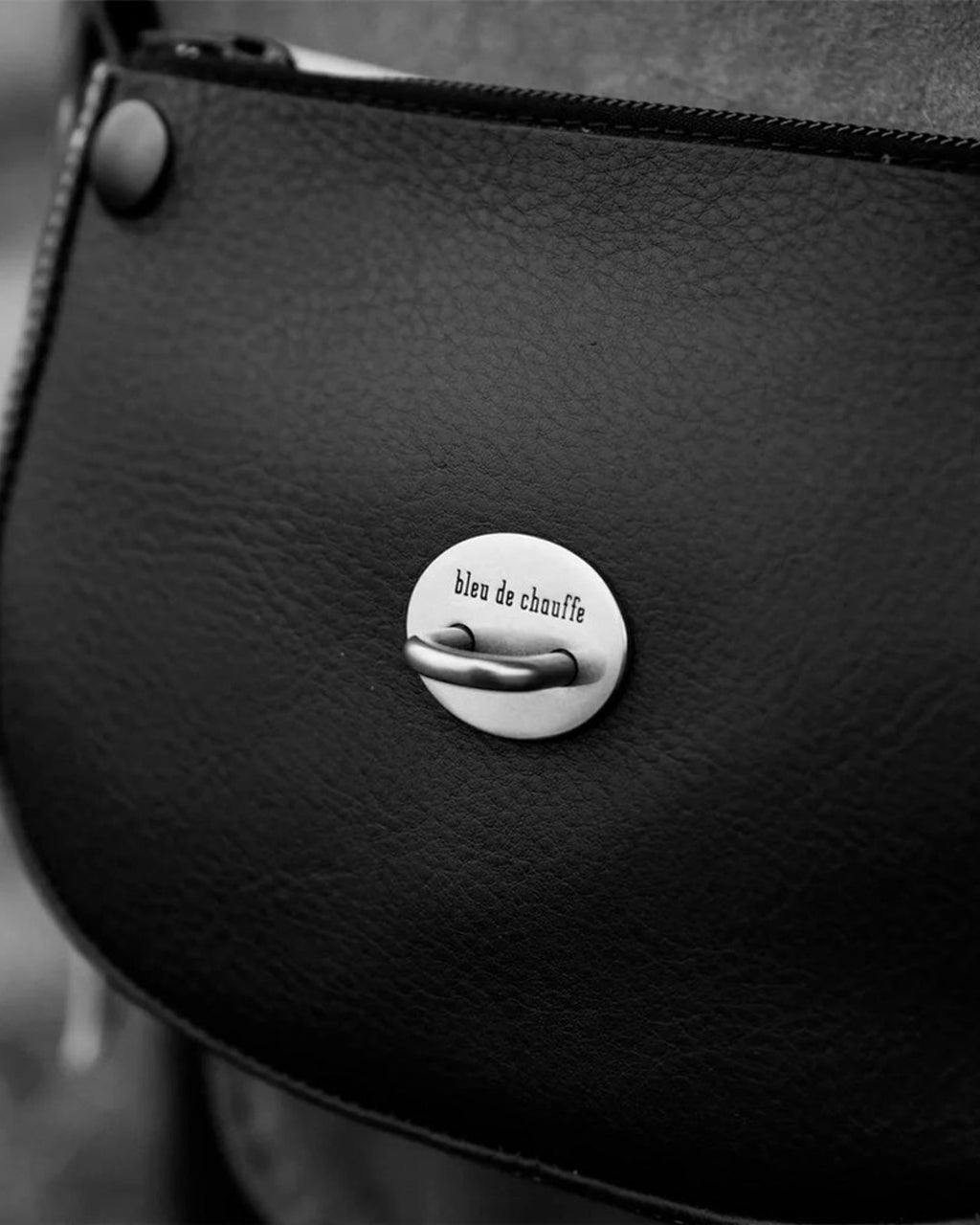 Bleu De Chauffe - Sac Mini Java Postier - Noir