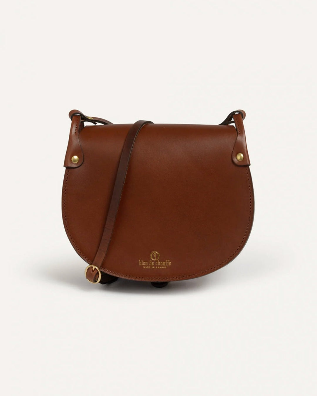 Bleu De Chauffe - Sac Gibecière Diane L - Brun Ambré