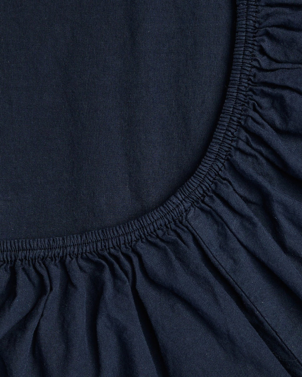 Merci - Drap-Housse En Percale De Coton - Tataki Bleu Nuit