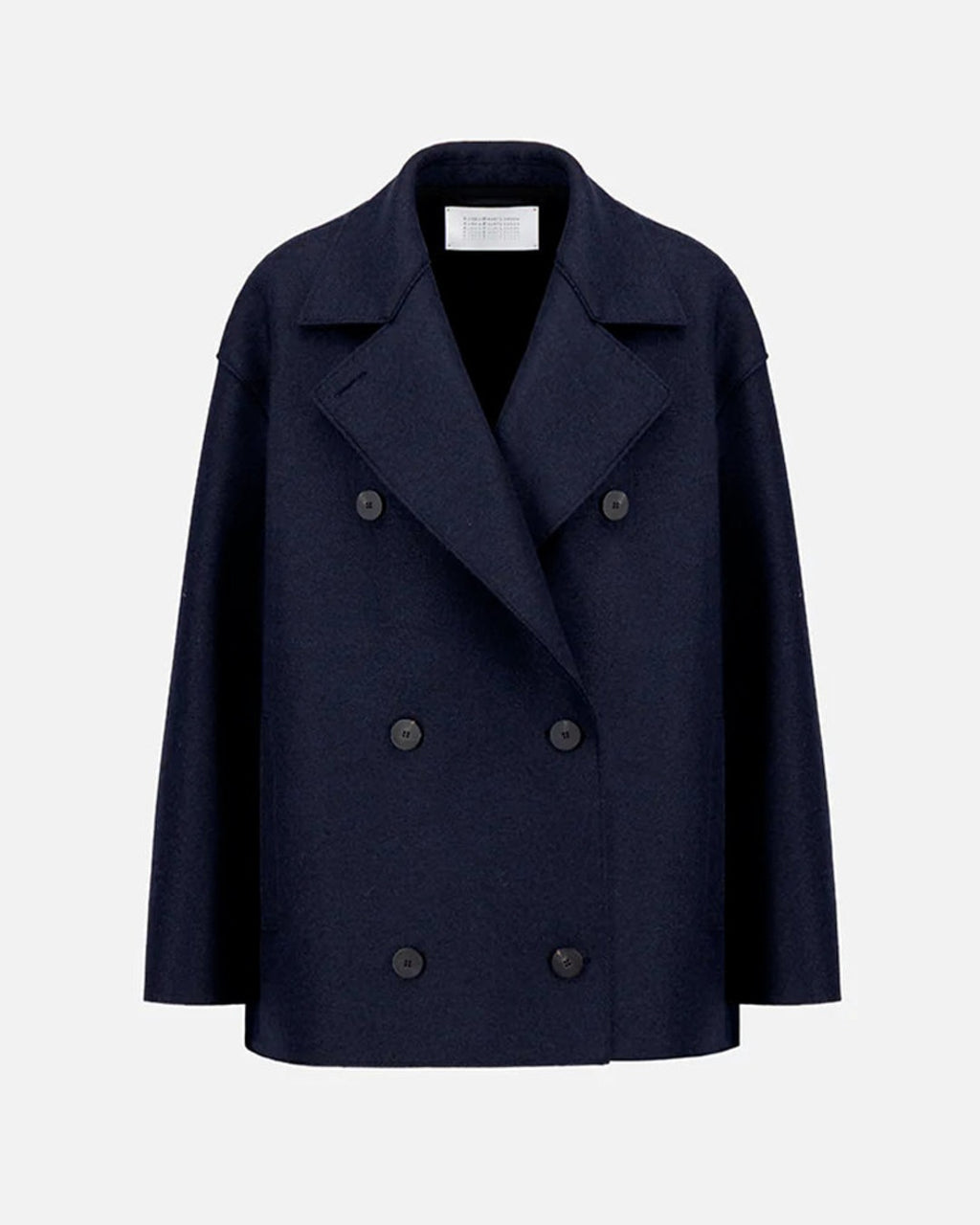 Harris Wharf London - Manteau Peacoat Oversized - Marine