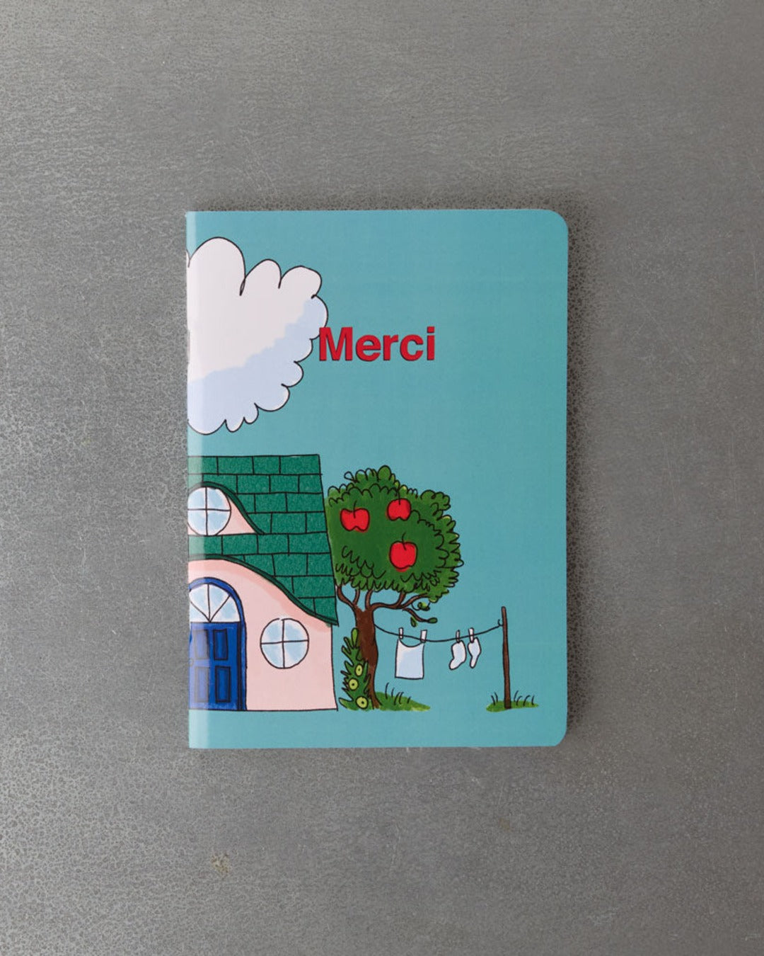 Merci - Carnet Maison - Rose