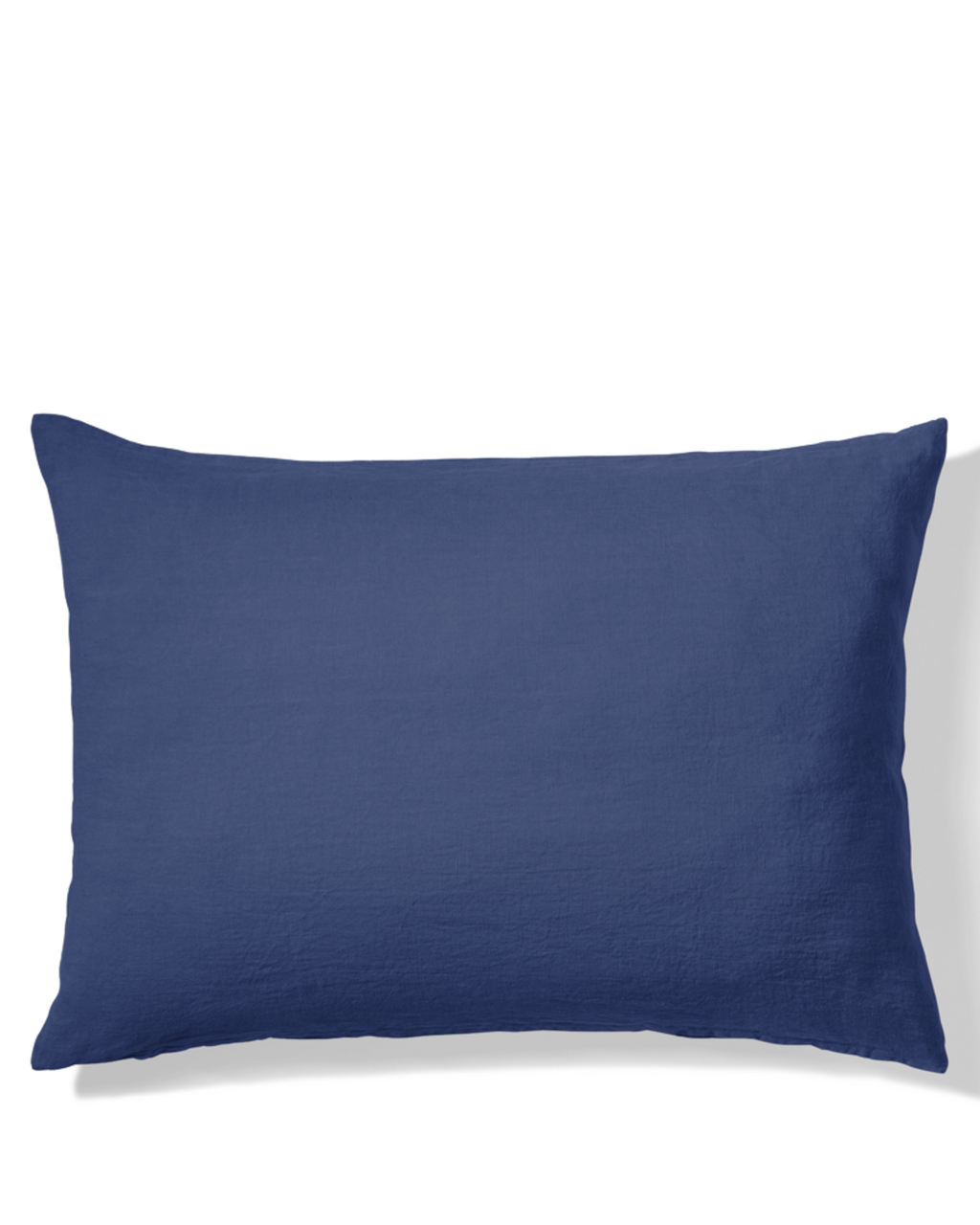Merci - Washed linen pillowcase - Blue Pacific
