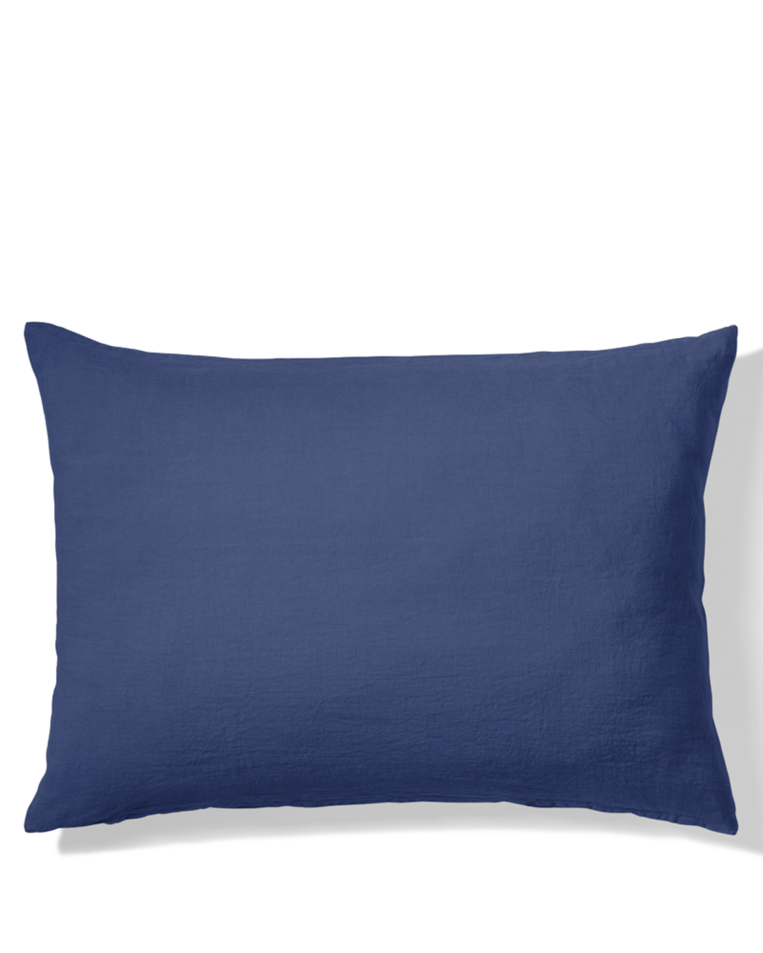Merci - Washed linen pillowcase - Blue Pacific