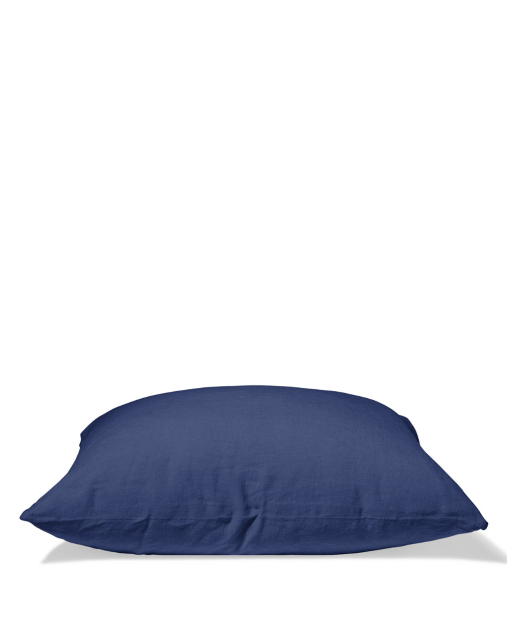 Merci - Washed linen pillowcase - Blue Pacific