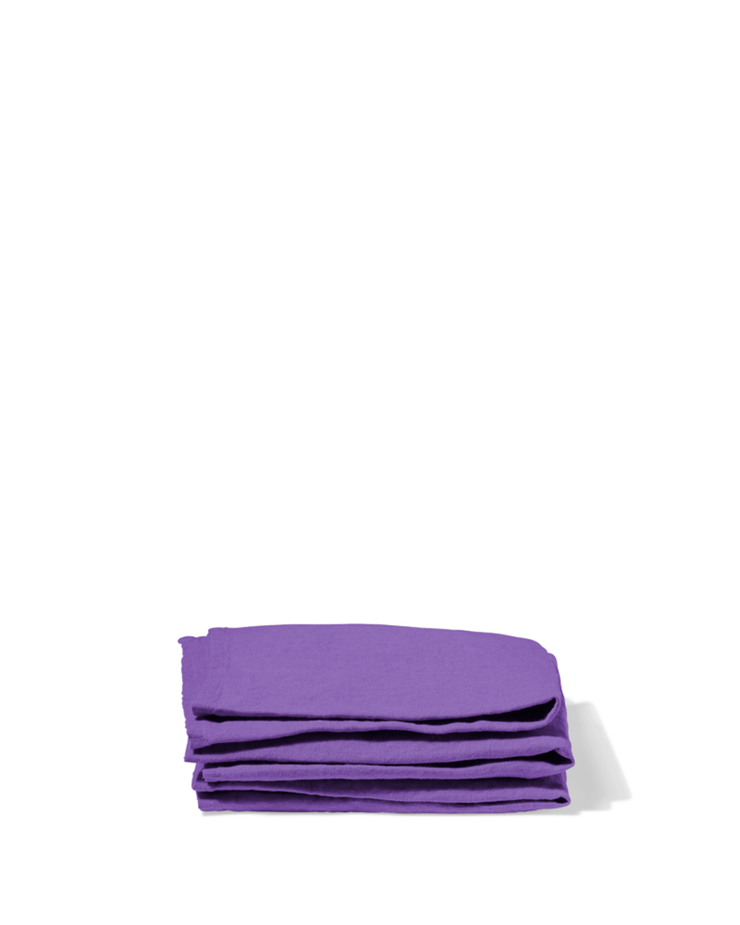 Merci - Washed linen napkin - Storm Violet