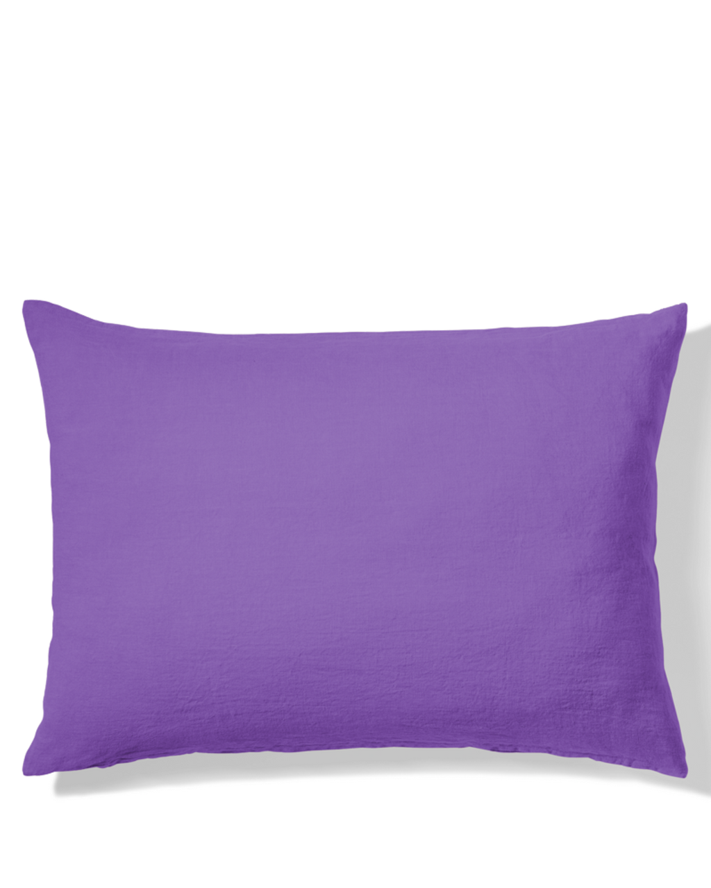 Merci - Washed linen pillowcase - Storm Violet