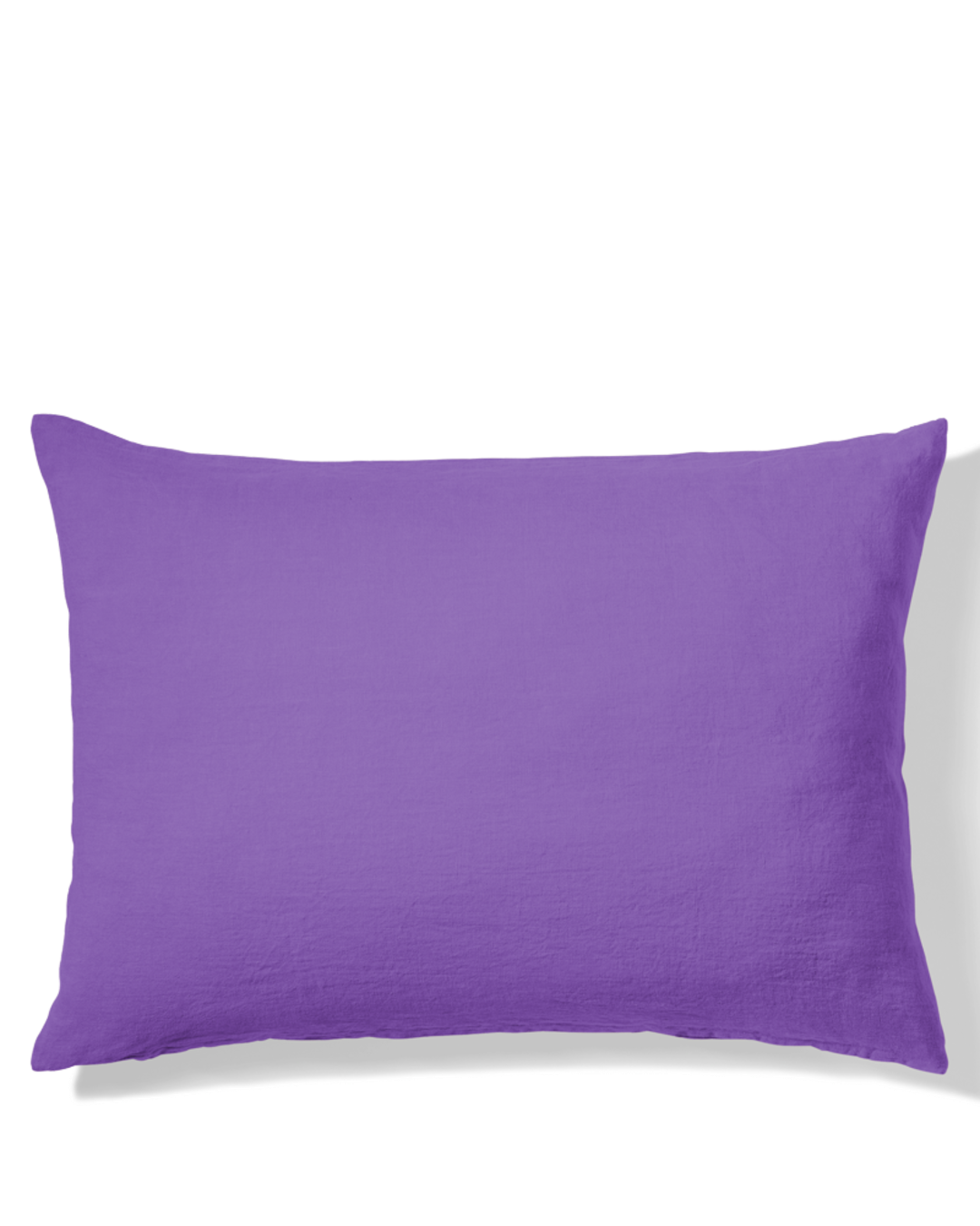 Merci - Washed linen pillowcase - Storm Violet