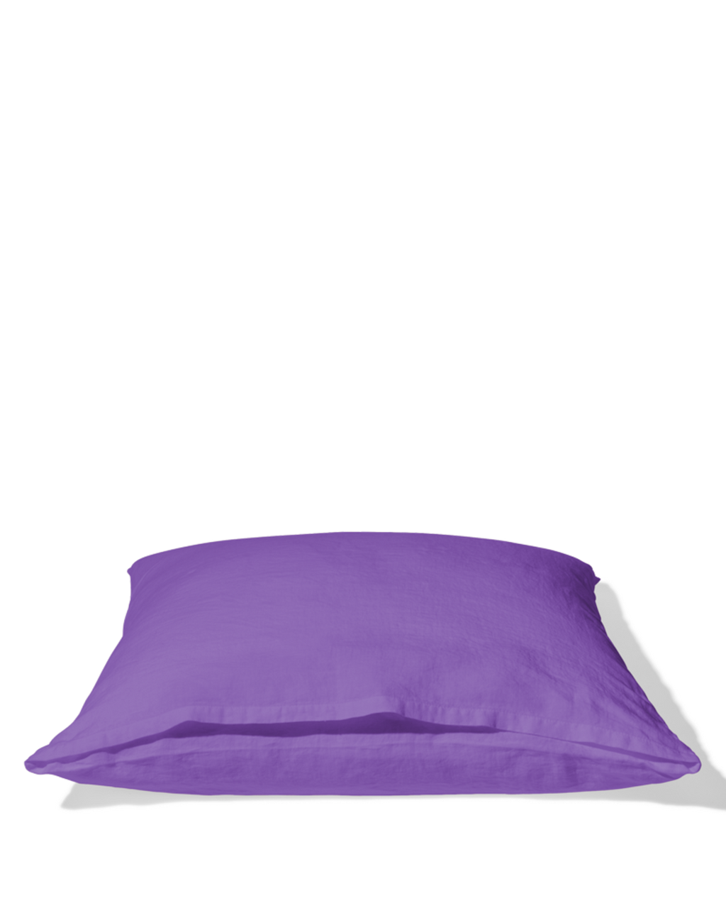 Merci - Washed linen pillowcase - Storm Violet