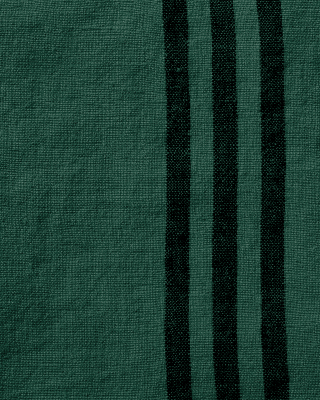 Merci - Washed linen tea towel - Sequoia Green