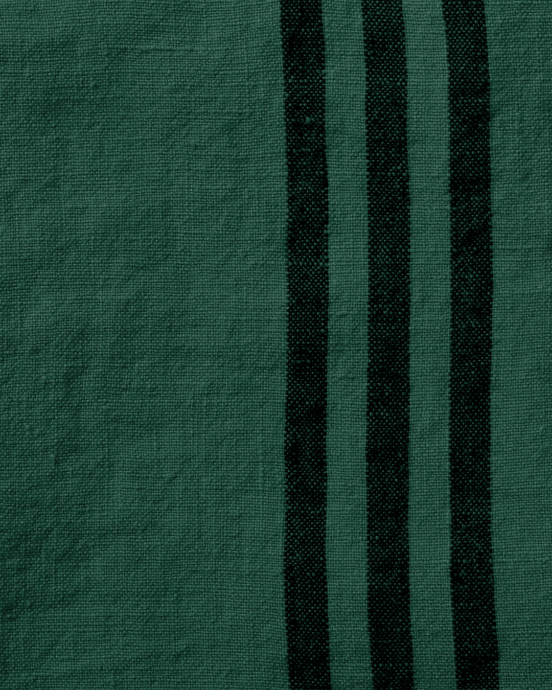 Merci - Washed linen tea towel - Sequoia Green