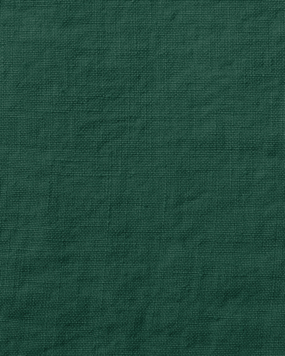 Merci - Trousse En Lin Lavé - Vert Séquoia