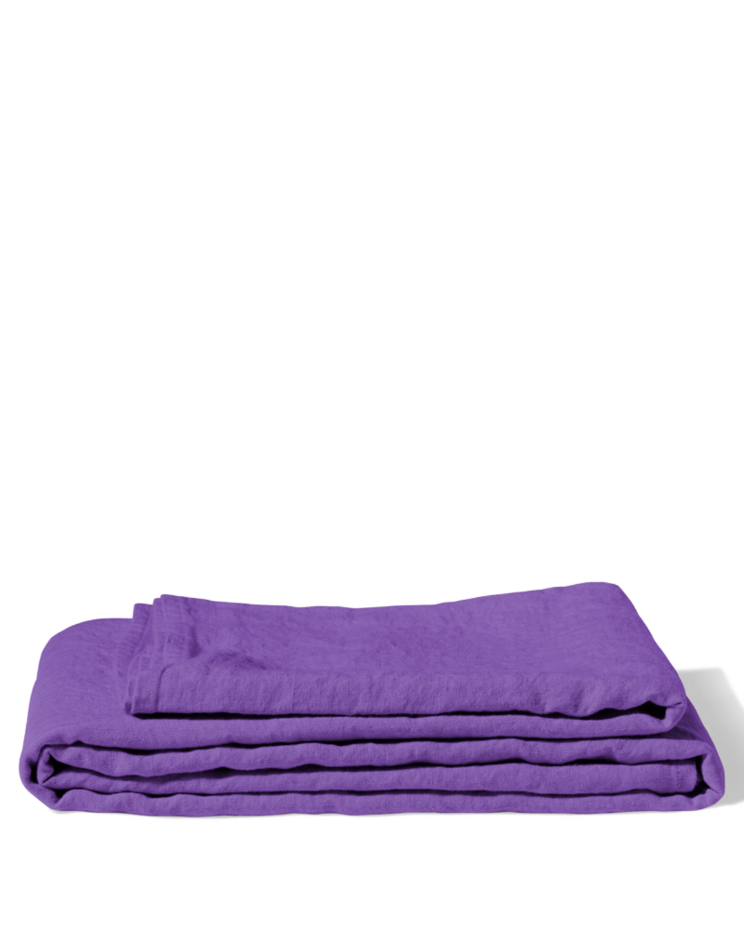 Merci - Washed linen tablecloth - Storm Violet