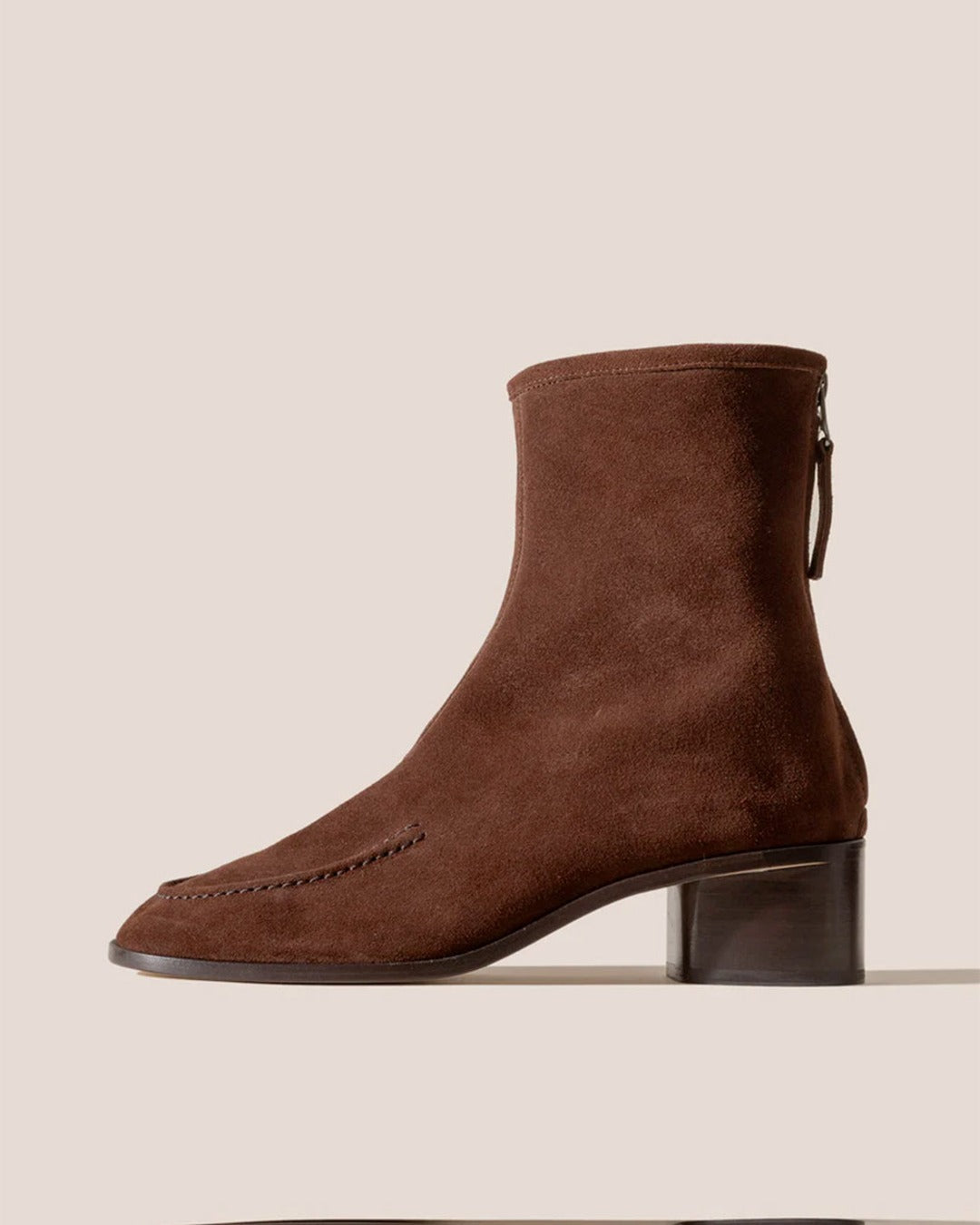 Hereu - Bottines Juliol En Daim - Marron Foncé