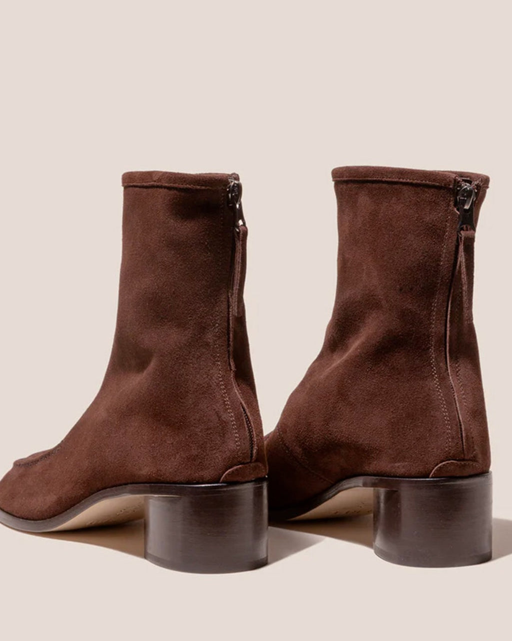 Hereu - Juliol Suede Ankle Boots - Dark Brown