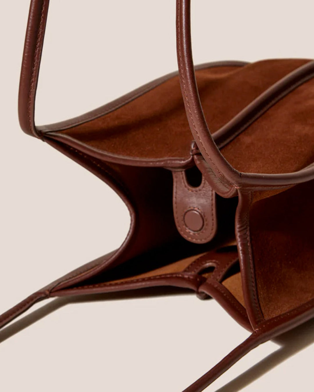 Hereu - Calella Bucket Bag in Suede - Auburn