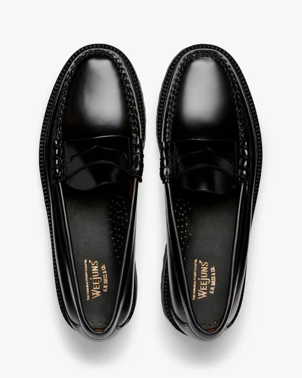 Gh Bass - Weejun 90 Larson Penny Loafers - Black
