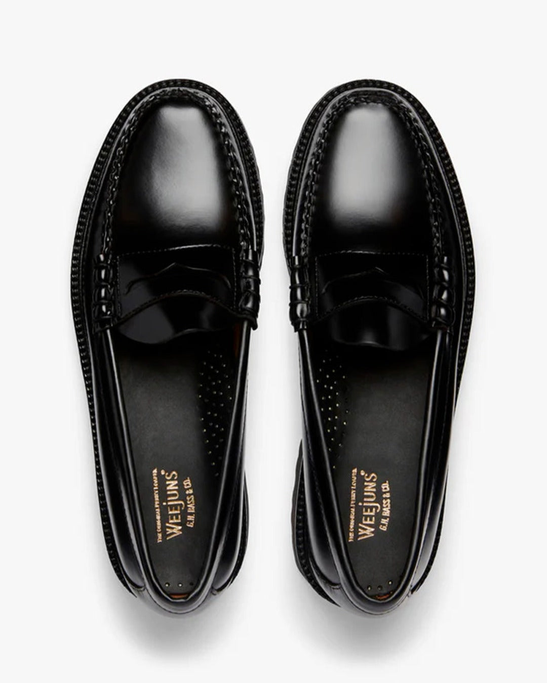 Gh Bass - Weejun 90 Larson Penny Loafers - Black
