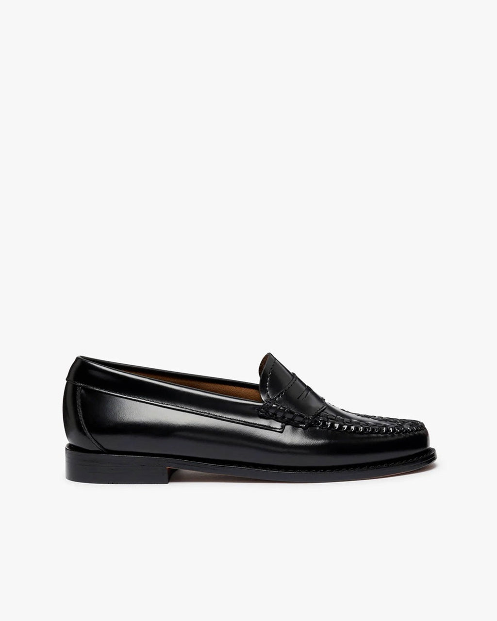 Gh Bass - Weejun Penny Weave Loafers - Black