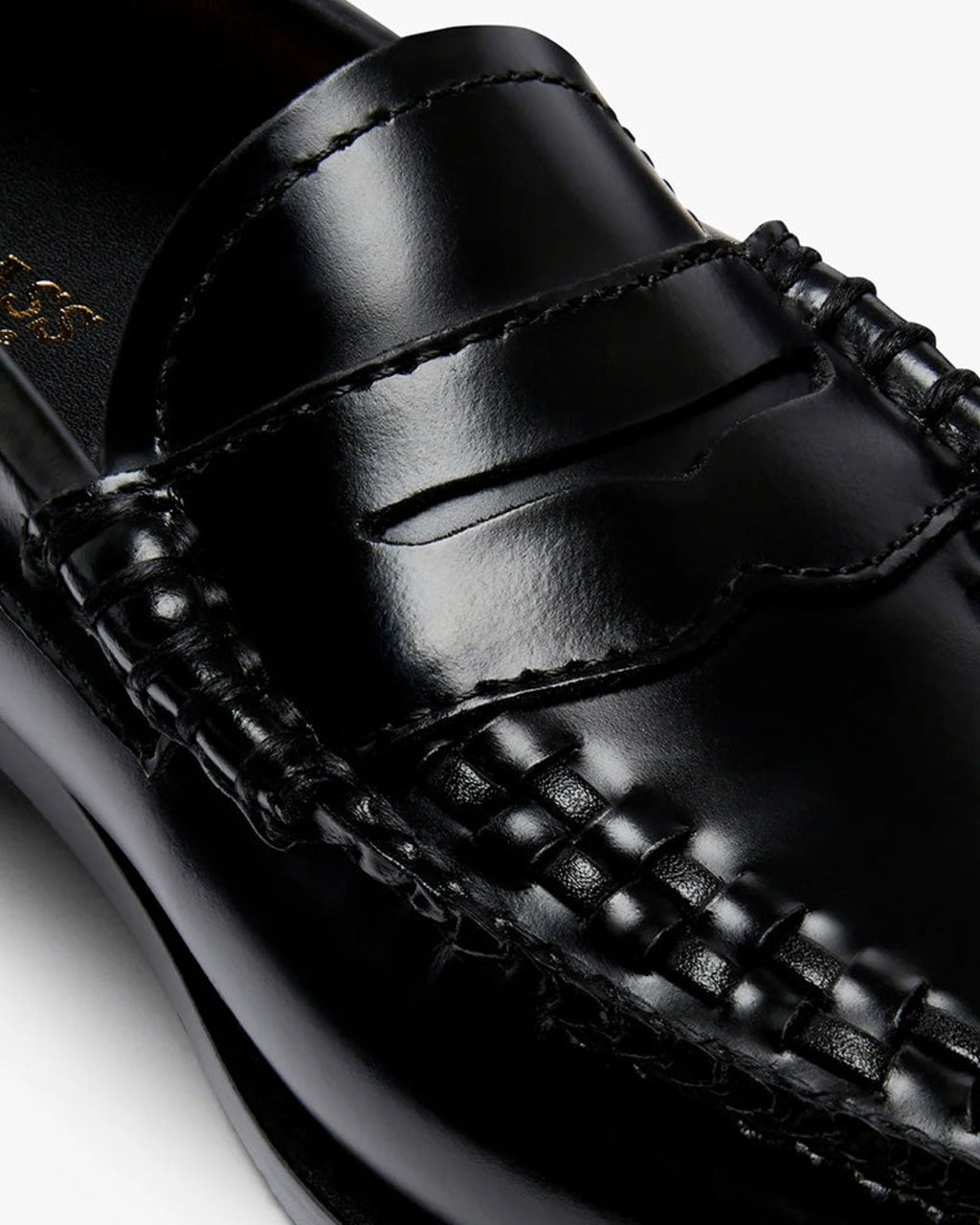Gh Bass - Weejun Penny Weave Loafers - Black