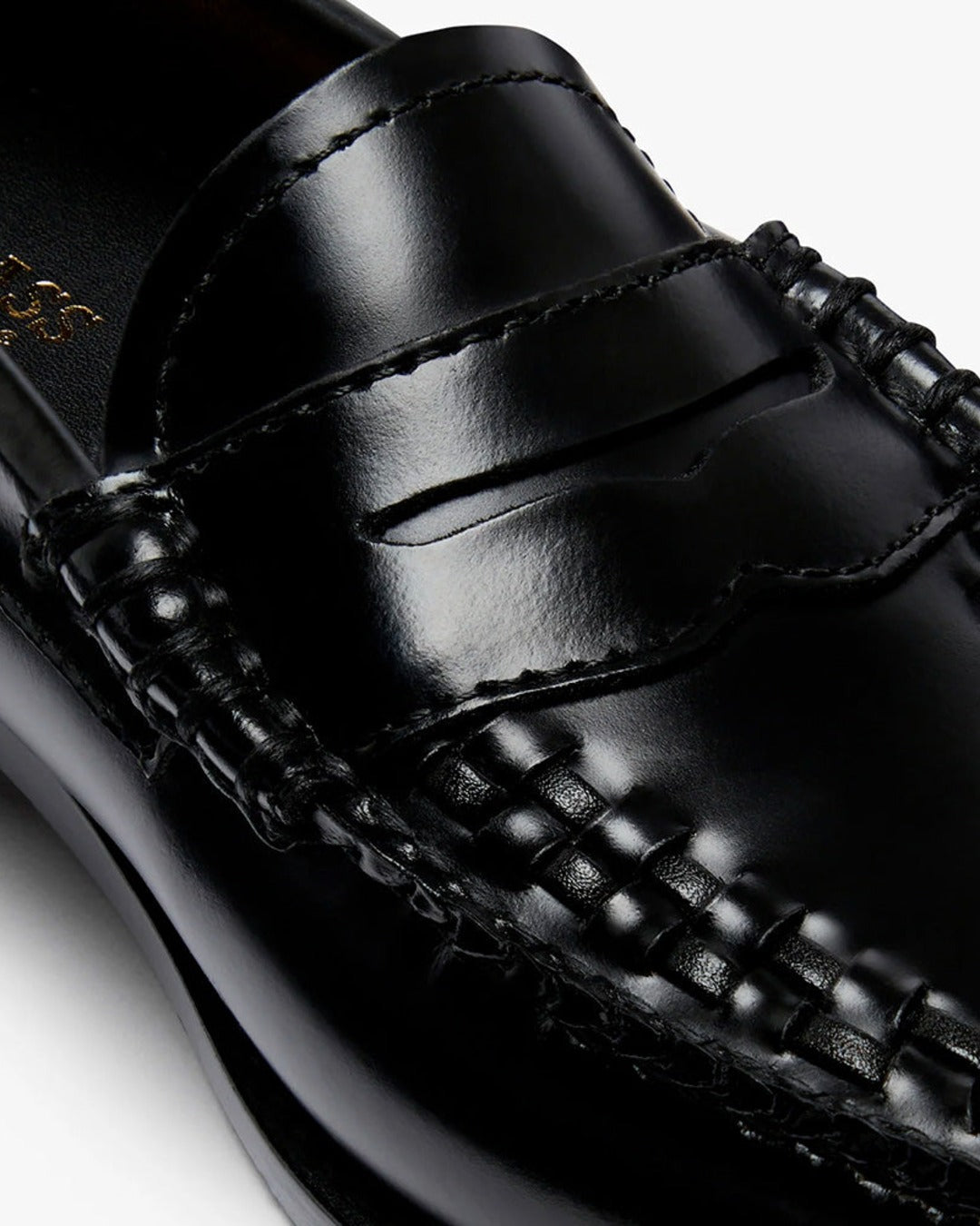 Gh Bass - Weejun Penny Weave Loafers - Black