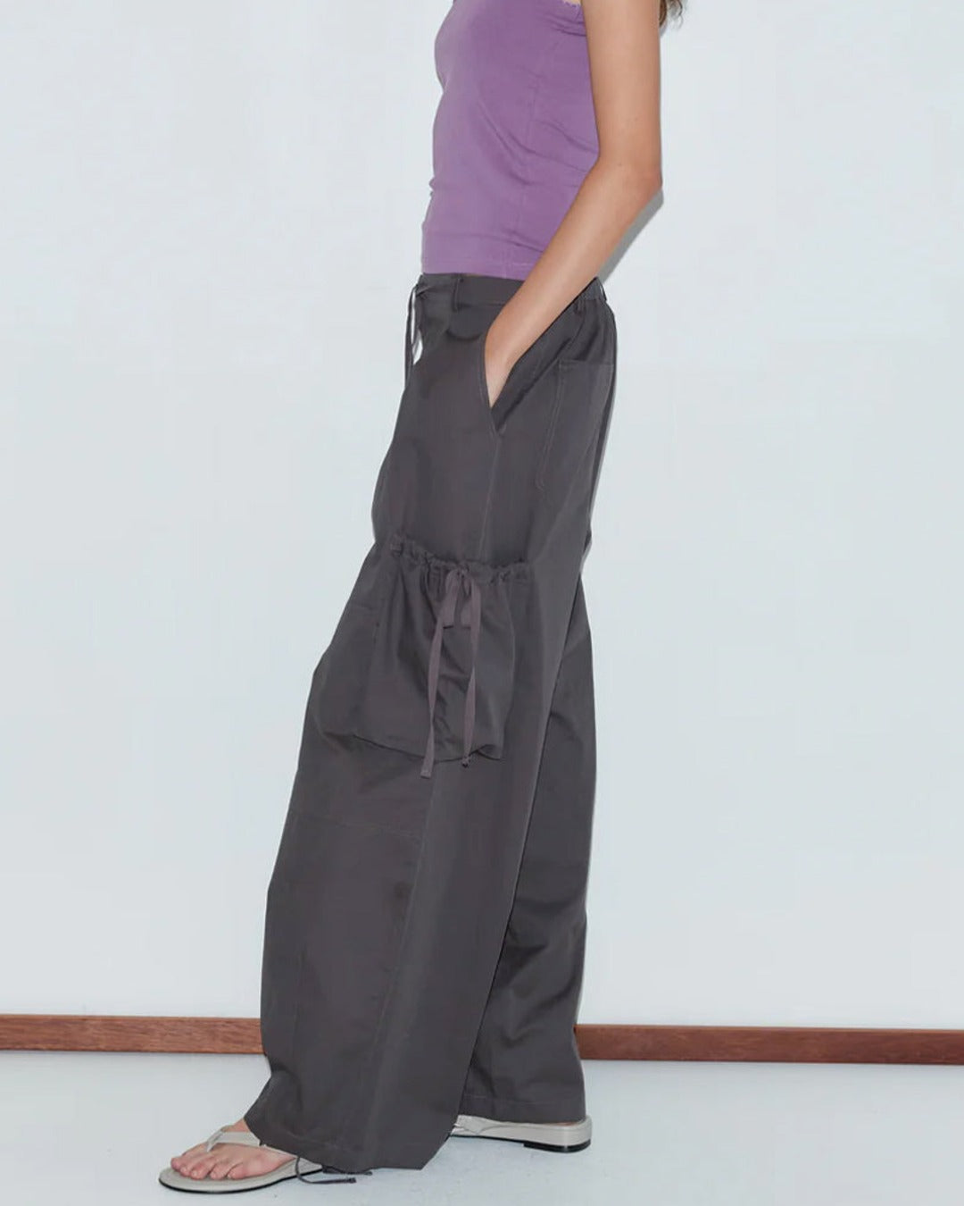 Deiji Studio - Pantalon Cargo - Carob