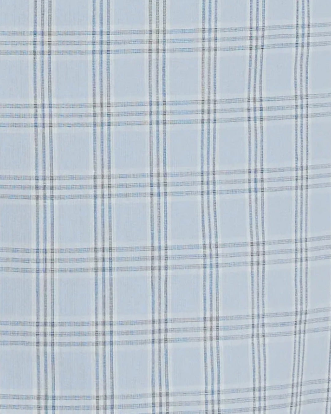 Deiji Studio - Short Buttoned Dress - Checks Blue