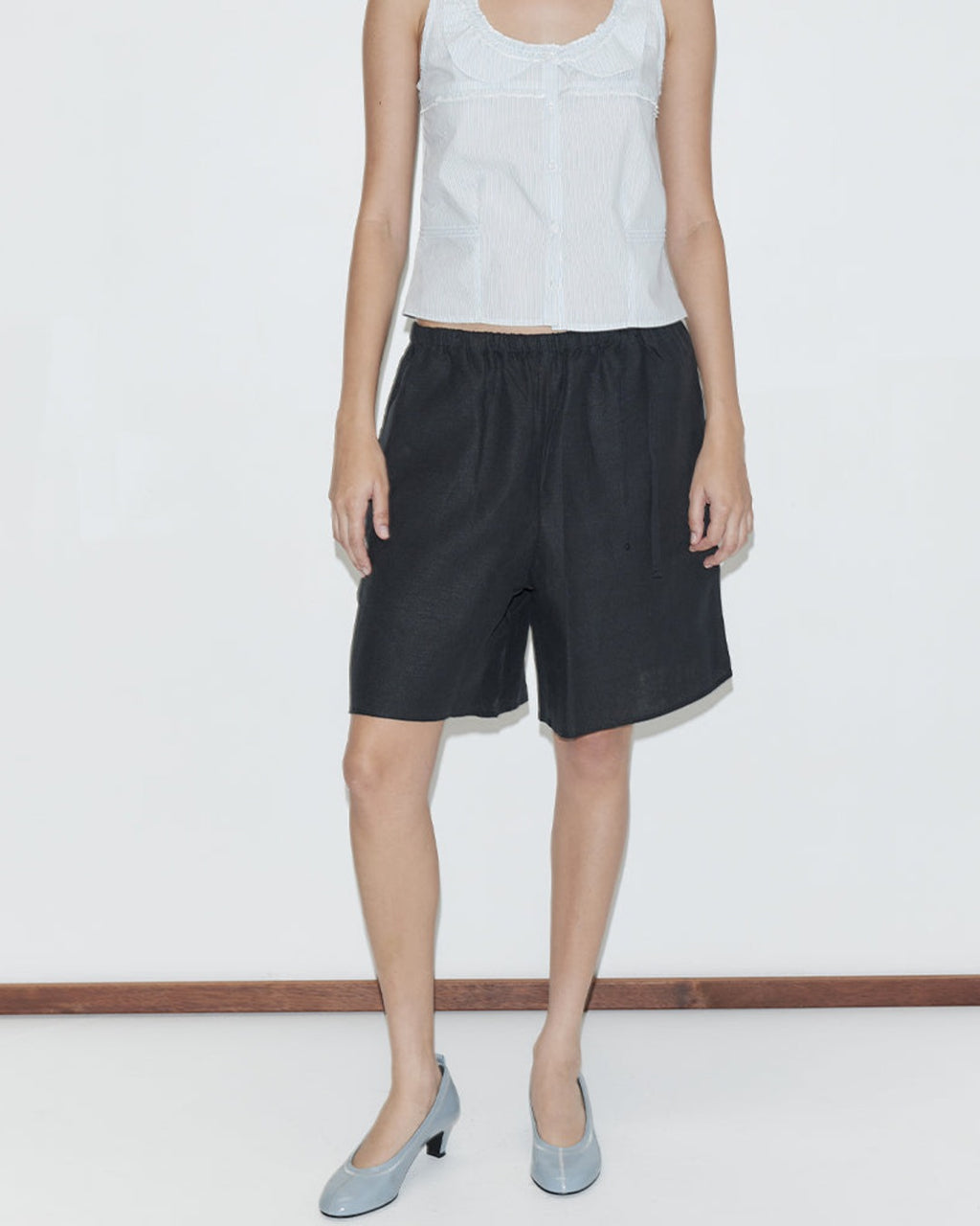 Deiji Studio - Half Shorts - Black