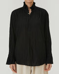 Pas De Calais - Blouse À Volants - Noir