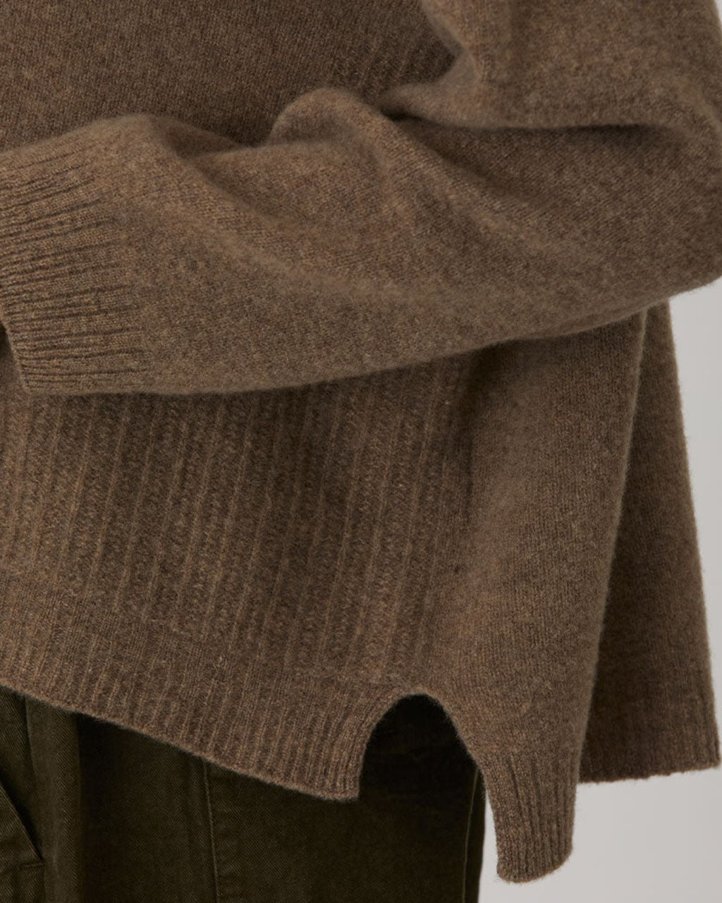 Pas De Calais - Square Sweater - Brown