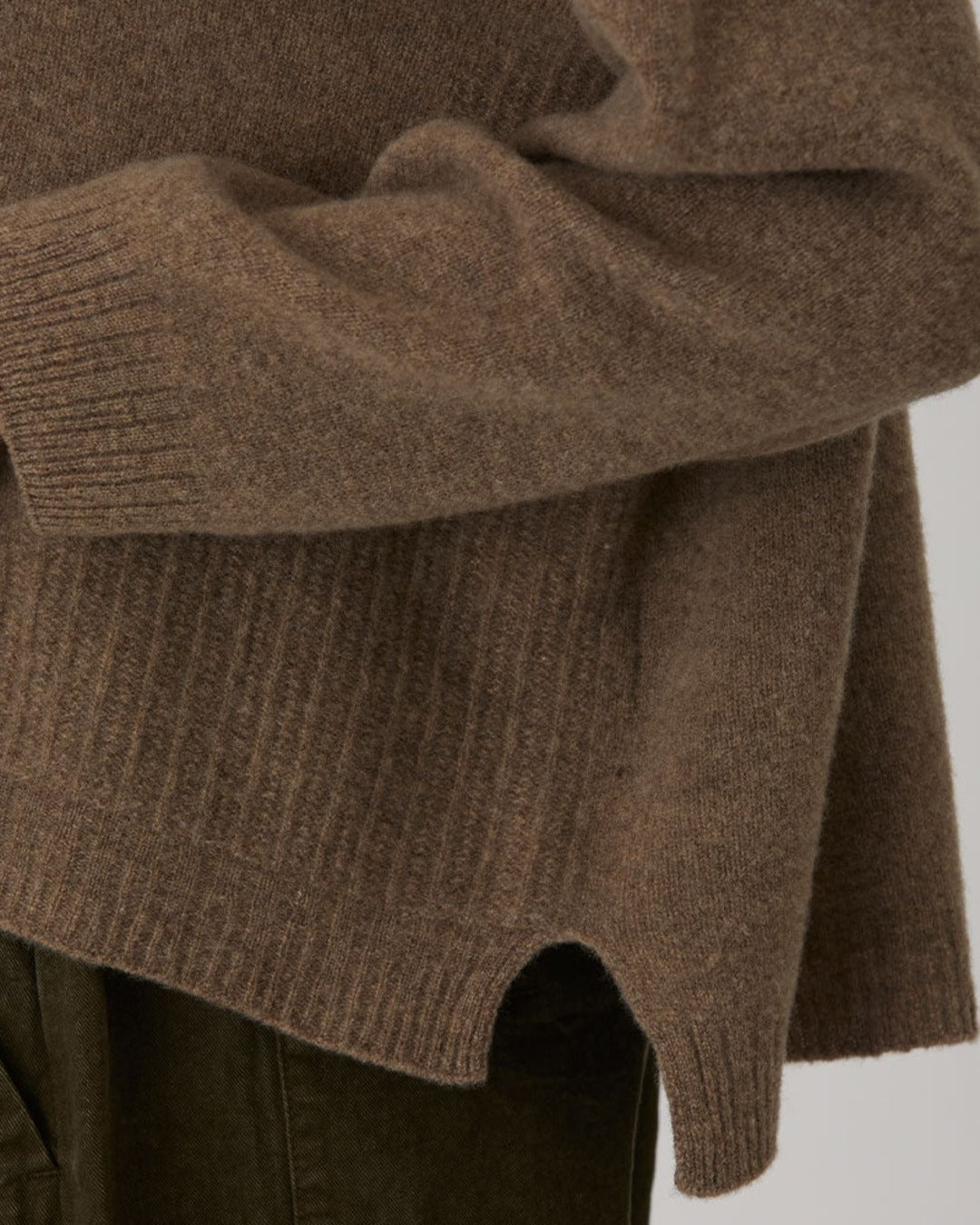 Pas De Calais - Square Sweater - Brown