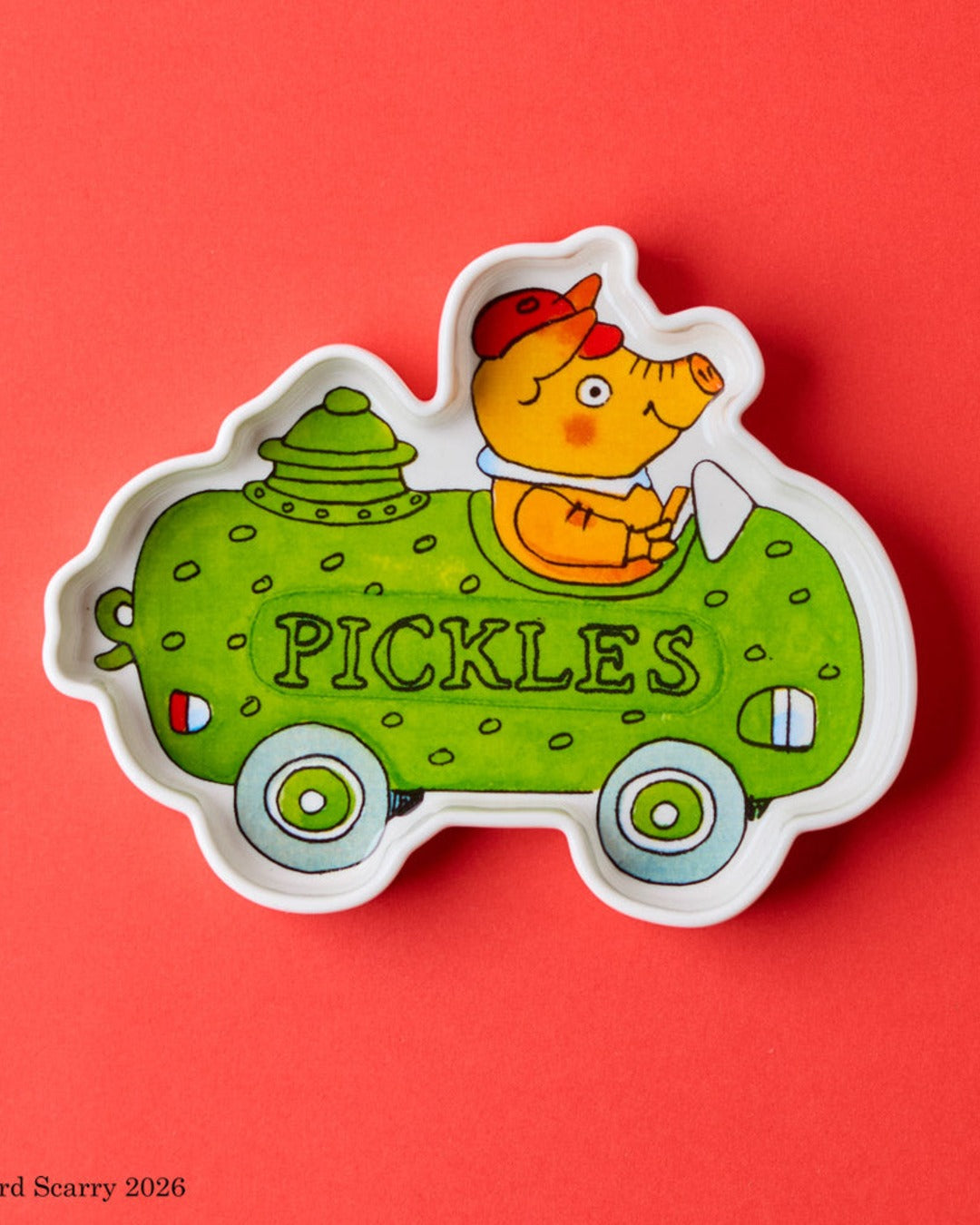 Magpie x Richard Scarry - Small Bowl - Pickle Car - Richard Scarry