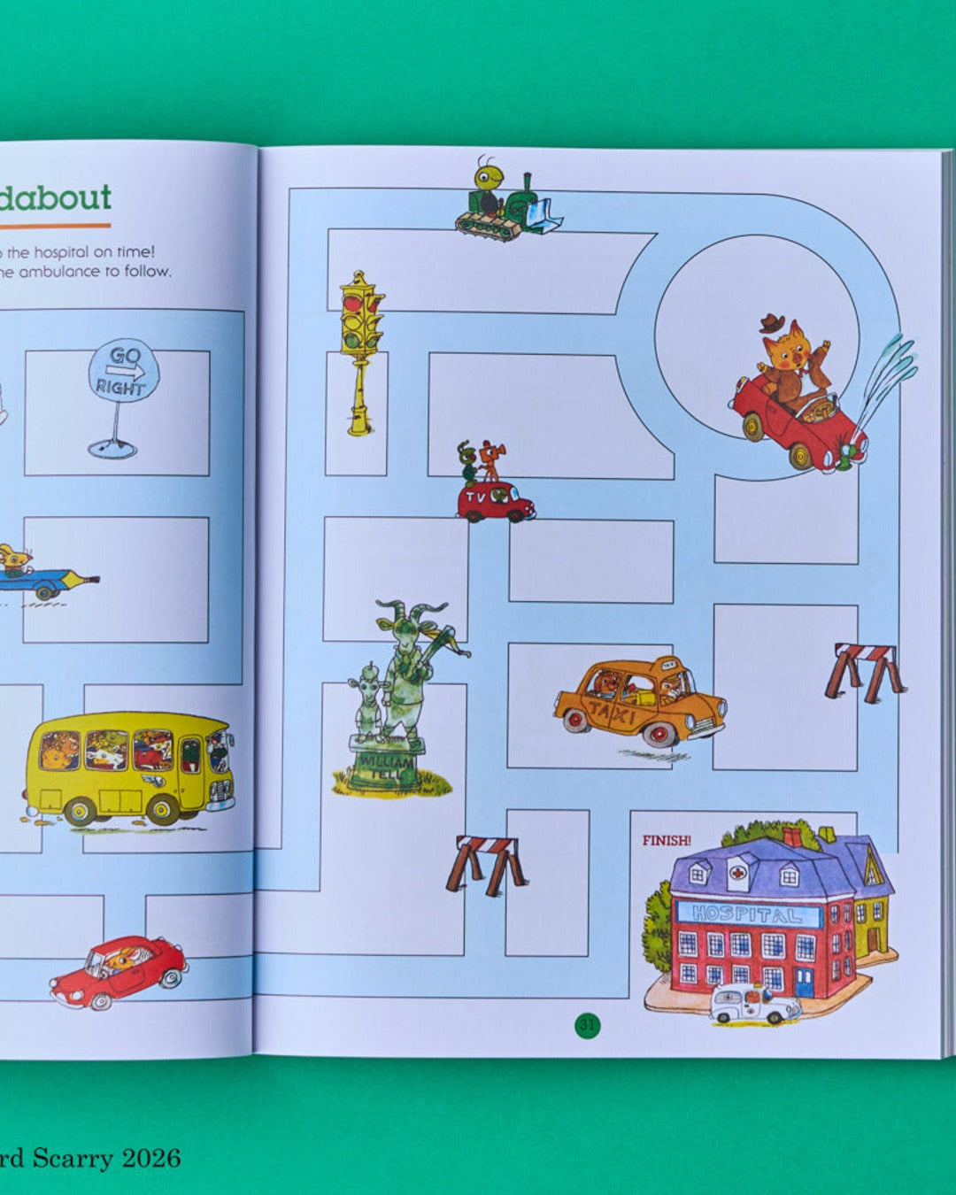Golden Books - Big Busy Sticker Book - Richard Scarry