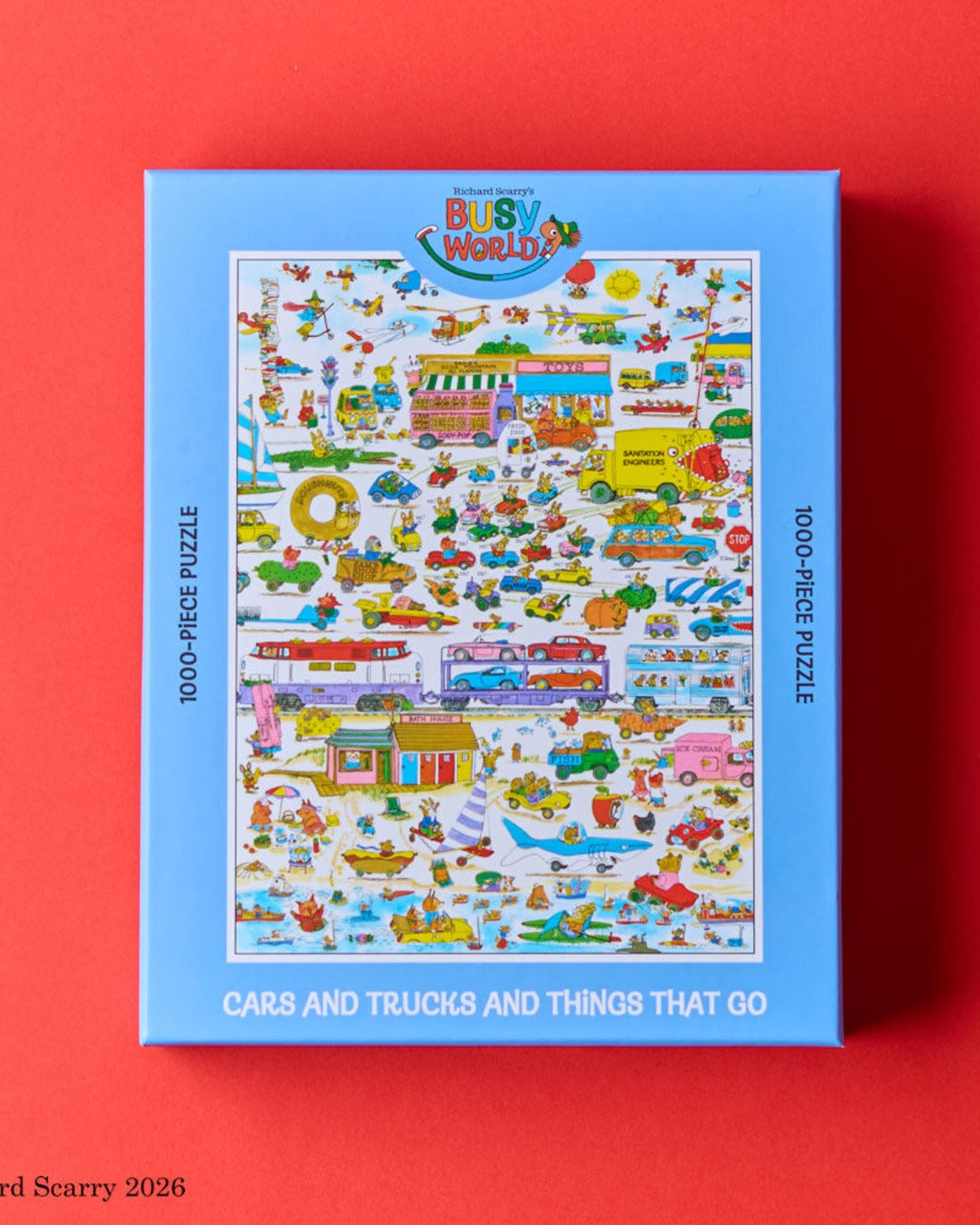 Clarkson Potter - Puzzle - Cars, Trucks, and Things That Go - Richard Scarry