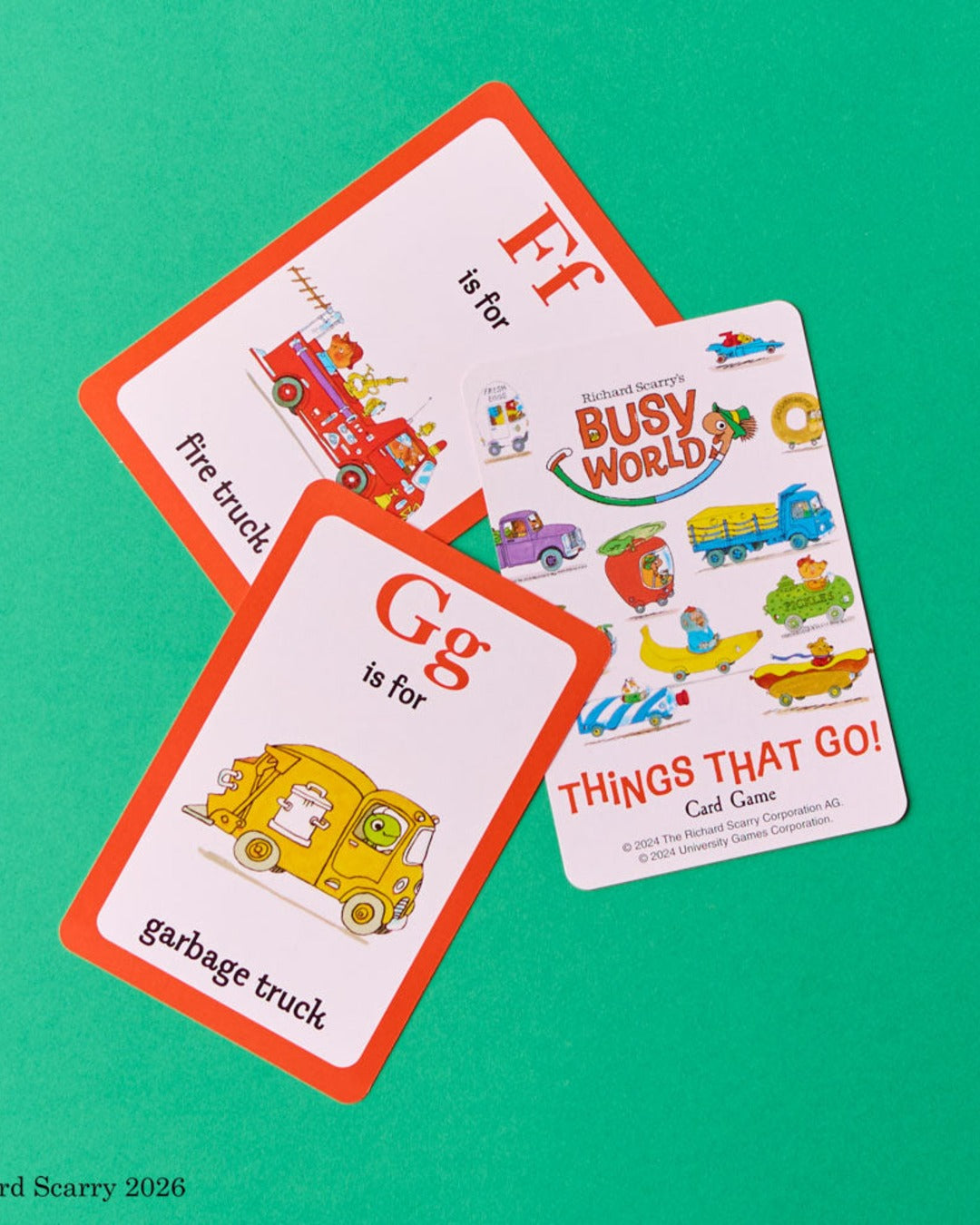 Richard Scarry - Jeu De Cartes Things That Go